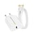 Mayaxess Chargeur Secteur pour Galaxy A55 20W + Câble USB-C 1m Blanc