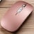 Souris Sans Fil 1600DPI 5 Boutons 28 Langues Rechargeable Voix Intelligente Rose YONIS