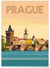 Affiche ville Prague 2 | A3 : 29,7x42cm
