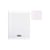 Cahier - A4 (21x29,7cm) - Grands carreaux - 48 pages - Polypro - sans spirale - Transparent