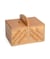 Travailleuse en bois à 3 niveaux - 23x31x25.2 cm - Distrifil Marron