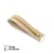 Fermeture éclair Z14 - laiton Non séparable 6mm - 15 cm