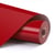 LOKLiK Vinyle Textile Basique – Rouge – 30.5 x 180 cm