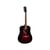 Guitare Folk Eko Ranger - Ranger 6 - Épicéa et Tilleul - 8033675650098 - Rouge Sunburst