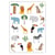 Tatouages éphémères - Animaux de la Savane