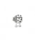 Carte de 2 boutons Coccinelle Blanc 15mm - Union Knopf Blanc