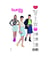 Patron Burda 5857-Jupe taille n°FR 36-50