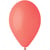 10 Ballons Corail Mat Ø30cm