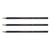 Crayon graphite Goldfaber - Faber-Castell - Hexagonal - Dureté 2H - Lot de 3