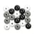 Perles en bois polies 10mm Assortiment