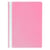 Chemise de présentation à lamelles Polypropylène standard - A4 - Rose - x 25 - Exacompta
