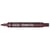Lot de 12 marqueurs permanents pointe ogive 2 mm - PENTEL - Marron - N50