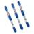 Lot de 3 échevettes 10m DMC Fil retors mat canevas tapisserie 100% coton bleu 2122