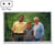 Cadre Photo Numérique 17 Pouces LED Haute Résolution Avec Télécommande Or Argent YONIS
