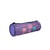 Trousse ronde Lili Lou – Violet – LILI LOU – 1 compartiment