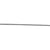 Bandes de perles en cire, argent, 20x0,4cm, 6 pces