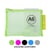 Pochette protège document en nylon A6 assortiment couleur Apli Zipper Bags