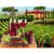 Princesse - Canevas antique 50x65 cm Le vignoble