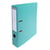 Classeur à levier PVC A4 dos de 70mm. - Vert clair - x 10 - Exacompta