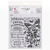 Pochoir plastique souple réutilisable 24 x 22 cm Ciao Bella SPRING FRESH FLOWERS 10