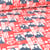 Tissu Coton imprimé   Sorcier sur fond Rouge