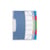 Trieur - 6 Touches - Translucide - Multicouleurs - Esselte
