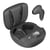 LinQ Écouteurs Bluetooth , Kit main libre Commandes Tactiles Noir