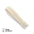 Fermeture éclair jupe Z12 - Non séparable métallique 4mm - 18 cm