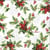 4 serviettes en papier découpage collage 33 cm BRANCHE DE HOUX DE NOEL N 603