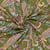 Tissu Jersey Viscose digital cachemire Bohème sur fond Vert olive