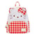 Hello Kitty - Mini sac à dos Hello Kitty Gingham Cosplay By Loungefly