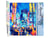 Peinture par Numéro Figured'Art - Tokyo Shibuya - Kit de Loisir Créatif DIY Numéro d'Art Complet - 40x50cm sans châssis en bois