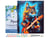 Peinture par Numéro Figured'Art avec Cadre - Chat rocker en Abstrait - Kit de Loisir Créatif DIY Numéro d'Art Complet - 40x50cm toile tendue sur châssis