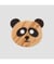 Bouton en bois 2 trous Prym – Ø 15 mm – Motif animaux sauvages en bois d’olivier naturel 080 Panda