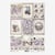 1 feuille de papier de riz 21 x 29,7 cm Itd Collection PROVENCE LAVANDE 2247
