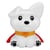 DC Comics - Lampe Squishy Glo Superman Krypto 17 cm