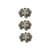 3 boutons fantaisies scrapbooking décoration couture ELEPHANT