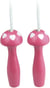 Corde à sauter rose coeur blanc - Vilac