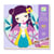 Onnanoko tableau a pailletter - Djeco