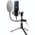 Microphone Professionnel Pliable Pour Enregistrement Avec Son Clair Et Net YONIS