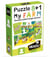 Puzzle recto verso 8+1 Ma Ferme - HEADU - Vert