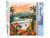 Peinture par Numéro Figured'Art - Plage tropicale - Kit de Loisir Créatif DIY Numéro d'Art Complet - 40x50cm sans châssis en bois