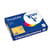 Lot de 4 ramettes papier FSC Clairefontaine - 250 feuilles - Bouton d'Or - A4 - 160g
