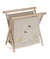 Porte ouvrage motif Abeille - 22x36x36cm - Hobby Gift Ecru