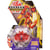 Bakugan legends : dragonoid x nillious avec carte - boule rouge transparente - nova series - saison 4 - spin master 20139752