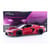 Voiture miniature Chevrolet Corvette C8 Liberty Walk Candy Red Pink Slips 1/24 - JADA