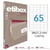 Apli 119770 x5 - Etiquettes blanches format 38 x 21,2 mm - Carton de 5 boites Réf.119770