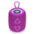 Enceinte Bluetooth Portable TWS LED Lumineuse Stéréo Subwoofer Avec Micro Intégré Violet YONIS