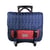 Cartable à roulettes 38 cm Phileas Bleu USA - BAGTROTTER