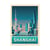 Affiche 30x40 cm - Shanghai - Olahoop Travel Posters